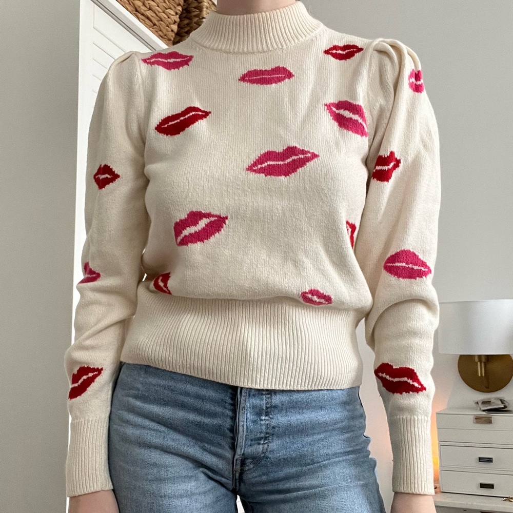 Kate Spade Kisses Sweater